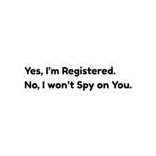 Vinyl Decal: Funny Drone Enthusiast Sticker